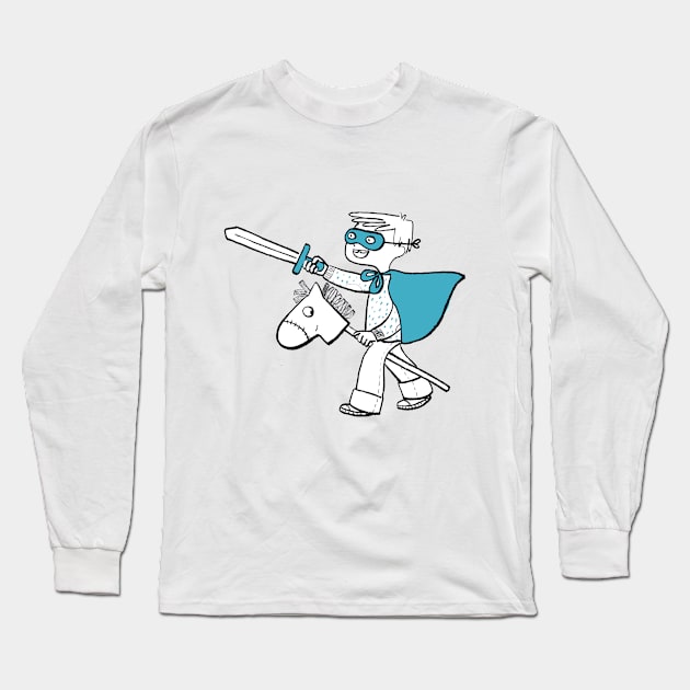 Childhood Long Sleeve T-Shirt by iribertegui